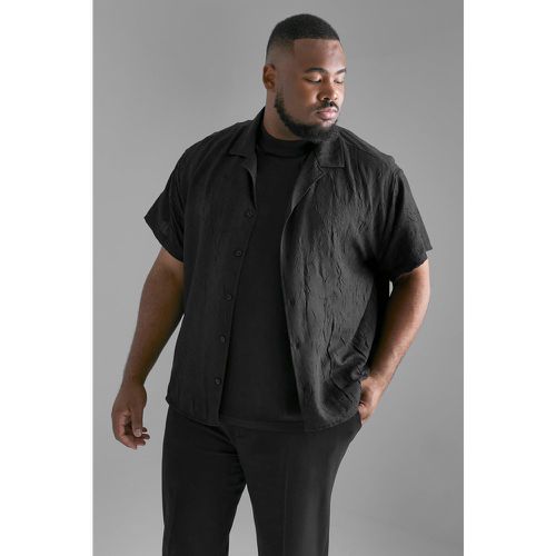 Grande taille - Chemise ample à manches courtes - XXXXXL - Boohooman - Modalova