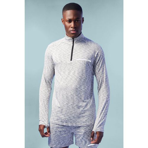 Top de sport performance zippé - MAN Active homme - L - Boohooman - Modalova