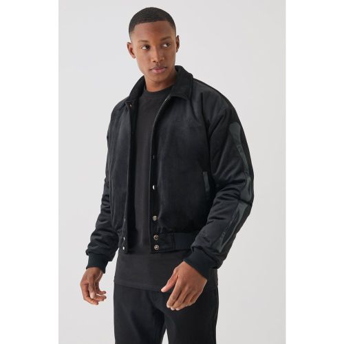 Veste ample universitaire à imprimé squelette - S - Boohooman - Modalova