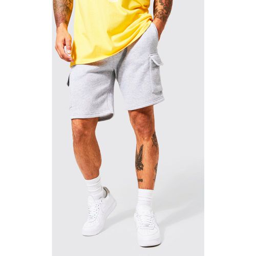 Short cargo ample en jersey - S - Boohooman - Modalova