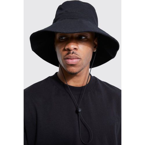 Bob oversize à cordon de serrage - S/M - Boohooman - Modalova