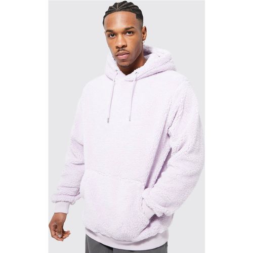 Sweat à capuche en polaire homme - Boohooman - Modalova