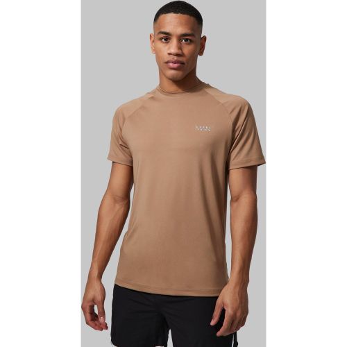 T-shirt de sport à manches raglan - MAN Active - L - Boohooman - Modalova