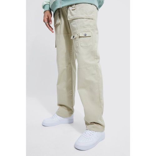 Tall - Pantalon cargo à poches multiples - Boohooman - Modalova
