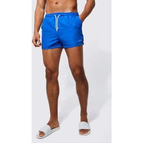 Short de bain court à logo - MAN - M - Boohooman - Modalova