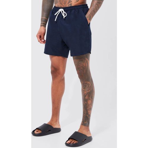 Short de bain basique mi-long - L - Boohooman - Modalova