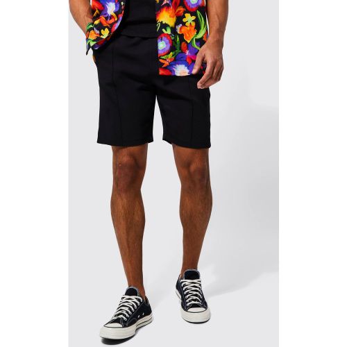 Short slim à taille élastique - S - Boohooman - Modalova