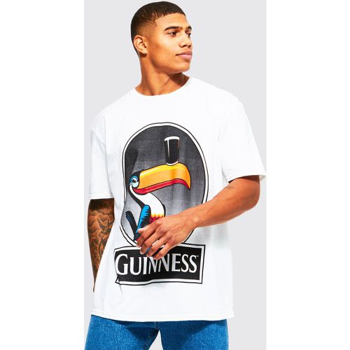 T-shirt oversize à imprimé Guinness - S - Boohooman - Modalova