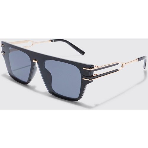 Lunettes de soleil carrées - ONE SIZE - Boohooman - Modalova