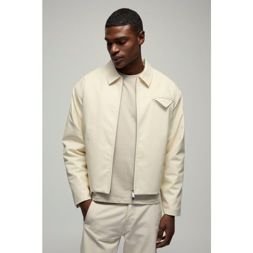 Veste Harrington ample - S - Boohooman - Modalova