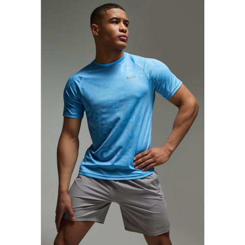 T-shirt de sport performance imprimé camouflage - MAN Active homme - 2XL - Boohooman - Modalova
