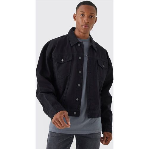 Veste en Jean large - Boohooman - Modalova