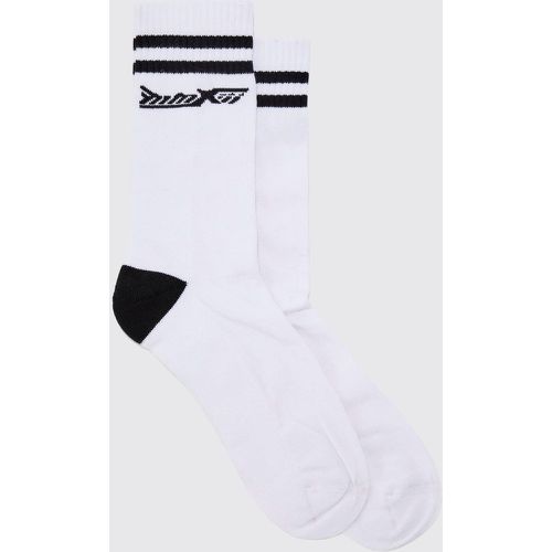 Chaussettes de sport à logo - ONE SIZE - Boohooman - Modalova