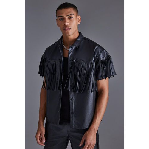 Chemise large à franges - S - Boohooman - Modalova