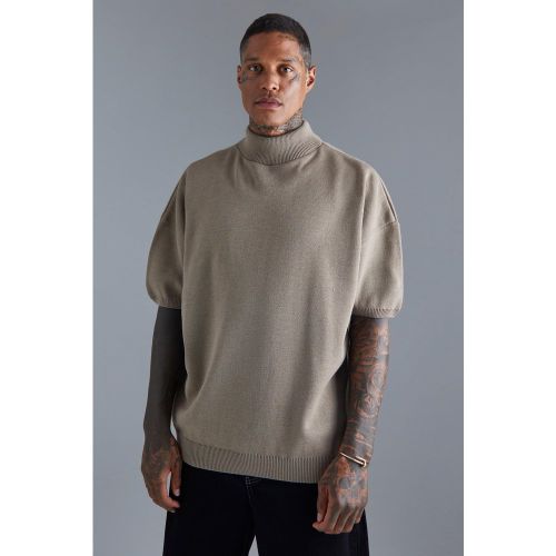 T-shirt oversize en maille - L - Boohooman - Modalova
