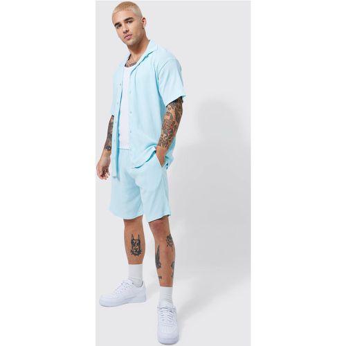 Ensemble oversize côtelé ample avec short - Boohooman - Modalova