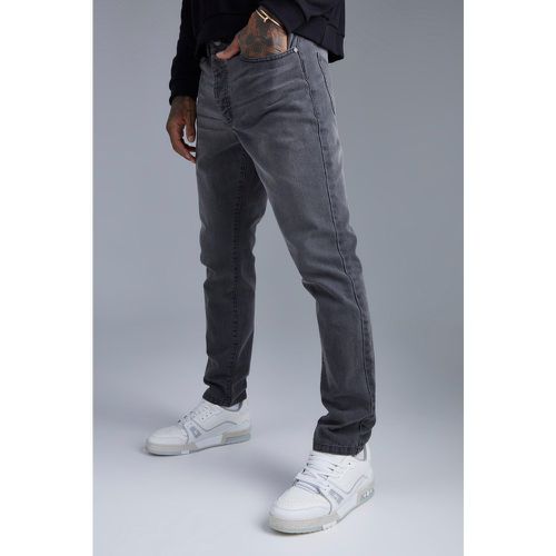 Jean slim homme - gris - 30R, gris - Boohooman - Modalova