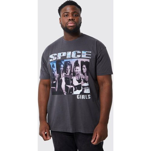 Grande taille - T-shirt à imprimé Spice Girls - Boohooman - Modalova