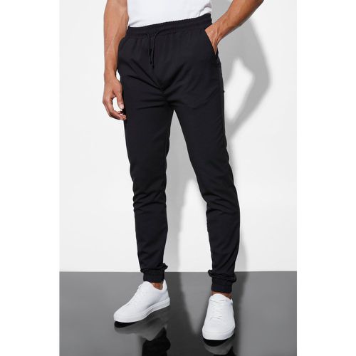 Pantalon slim à taille élastique - S - Boohooman - Modalova