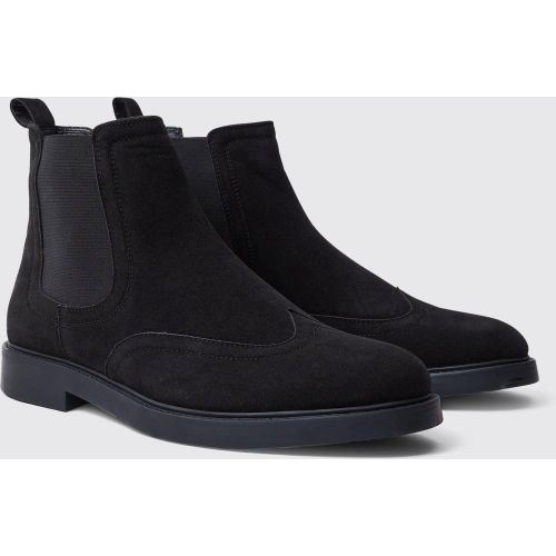 Bottes Chelsea en synthétique - 42 - Boohooman - Modalova