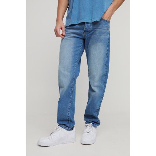 Jean droit rigide - 28S - Boohooman - Modalova