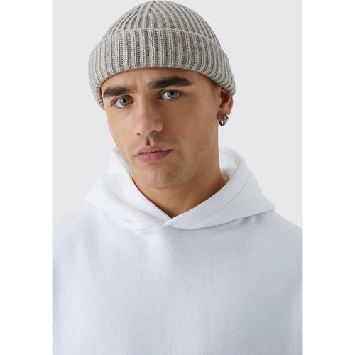 Bonnet côtelé - ONE SIZE - Boohooman - Modalova