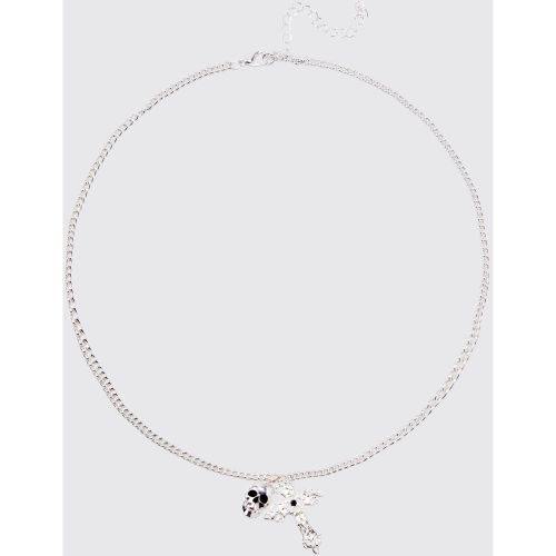 Collier à double pendentif - ONE SIZE - Boohooman - Modalova