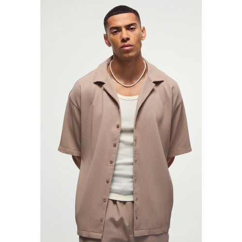 Chemise oversize à manches courtes - S - Boohooman - Modalova