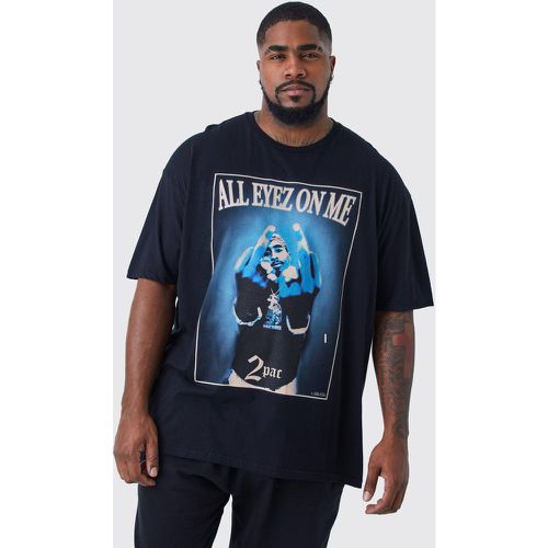 Grande taille - T-shirt imprimé Tupac - - XXXL - Boohooman - Modalova