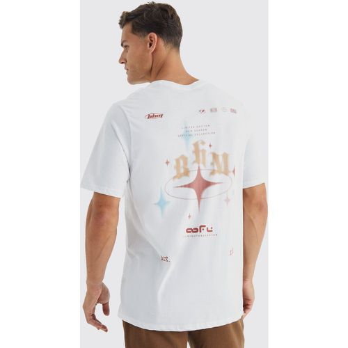 Tall - T-shirt oversize imprimé Y2K - Boohooman - Modalova