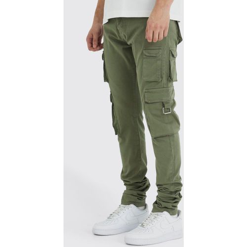 Tall - Pantalon cargo skinny - 36 - Boohooman - Modalova