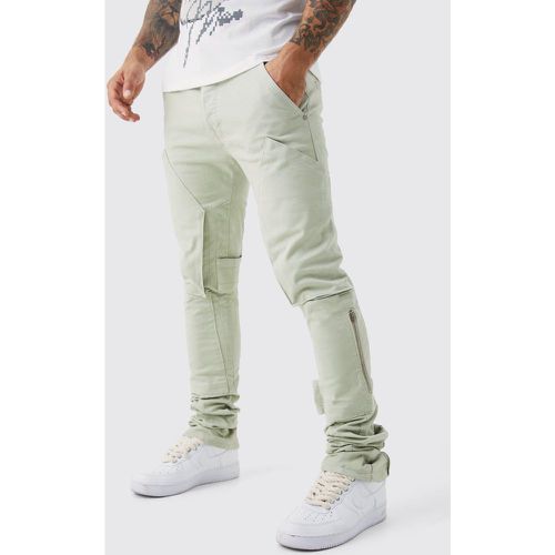 Pantalon cargo skinny - 32 - Boohooman - Modalova