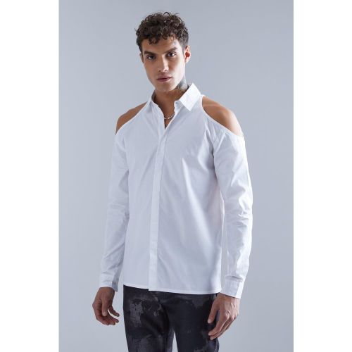Chemise à découpe et épaule dénudées - XS - Boohooman - Modalova