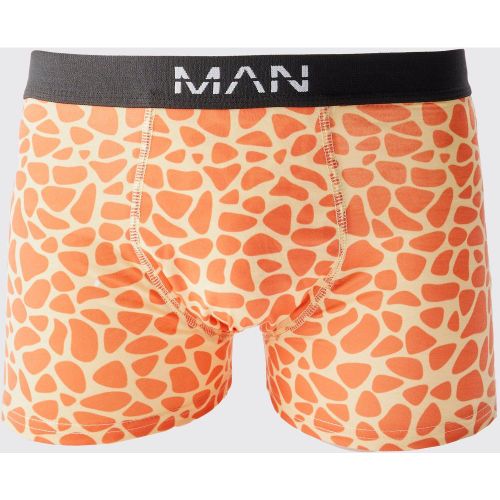 Boxer imprimé girafe - L - Boohooman - Modalova