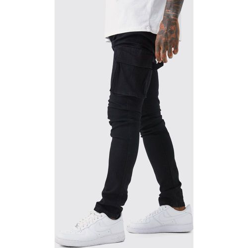 Jean cargo skinny homme - 28R - Boohooman - Modalova