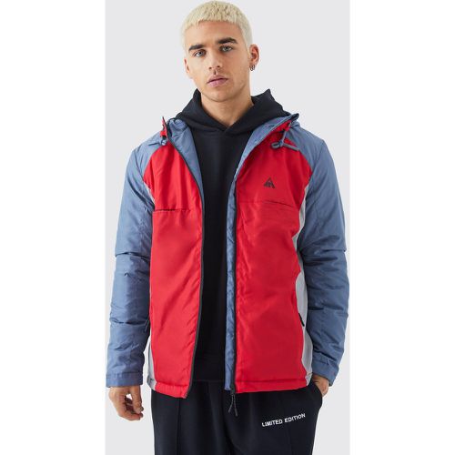 Veste oversize color block homme - M - Boohooman - Modalova