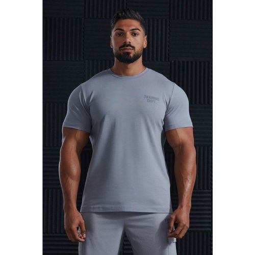 T-shirt cintré imprimé - L - Boohooman - Modalova