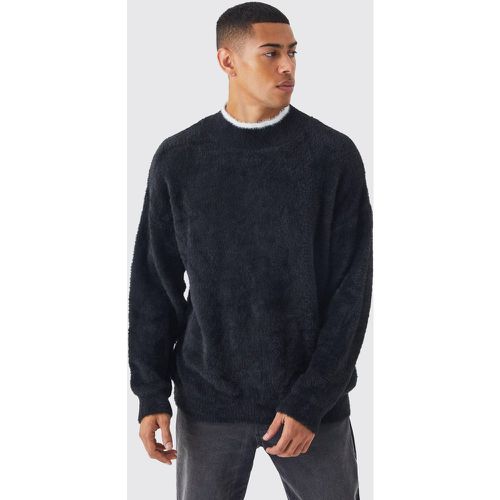 Pull oversize à col cheminée - L - Boohooman - Modalova