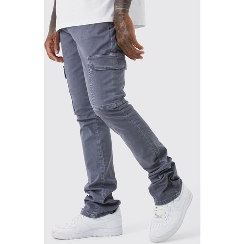 Pantalon cargo skinny surteint - 28 - Boohooman - Modalova