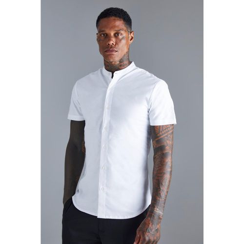 Chemise moulante à manches courtes - L - Boohooman - Modalova