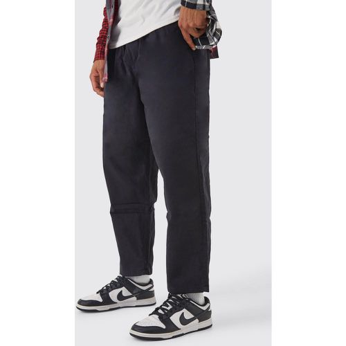 Pantalon chino à taille élastiquée - S - Boohooman - Modalova