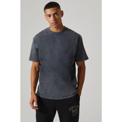 T-shirt oversize surteint - MAN Active - L - Boohooman - Modalova