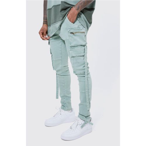 Jean cargo moulant homme - 28R - Boohooman - Modalova