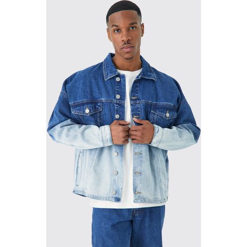 Veste en jean oversize - L - Boohooman - Modalova