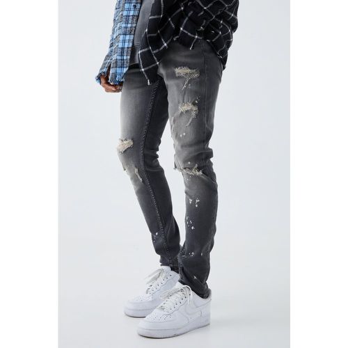 Jean skinny déchiré - 28R - Boohooman - Modalova