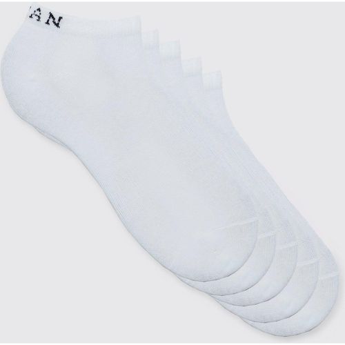 Lot de 5 paires de chaussettes - MAN - ONE SIZE - Boohooman - Modalova