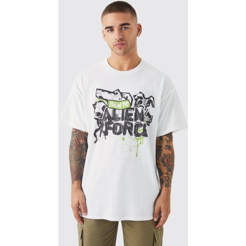 T-shirt oversize imprimé Ben 10 - S - Boohooman - Modalova