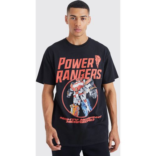 T-shirt oversize à imprimé Power Rangers - Boohooman - Modalova