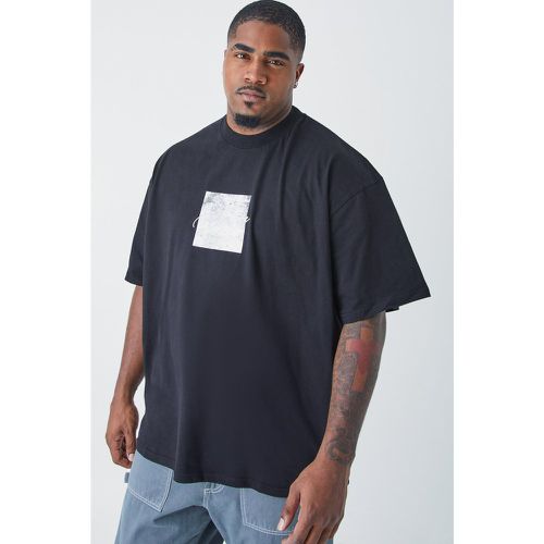 Grande taille - T-shirt épais oversize à broderie - - XXXL - Boohooman - Modalova