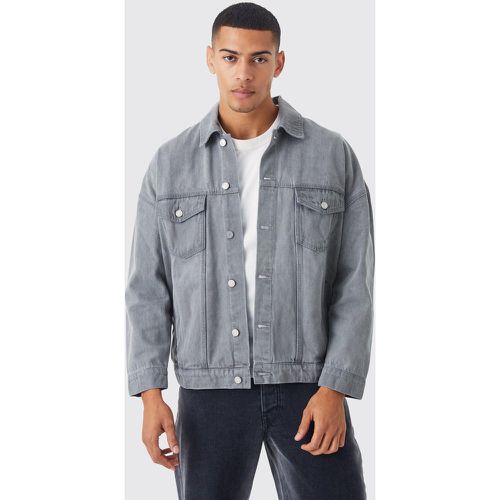 Veste en jean oversize - M - Boohooman - Modalova